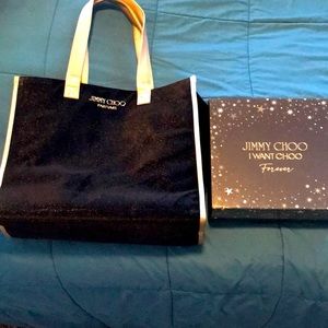 New I want choo forever perfume and bag